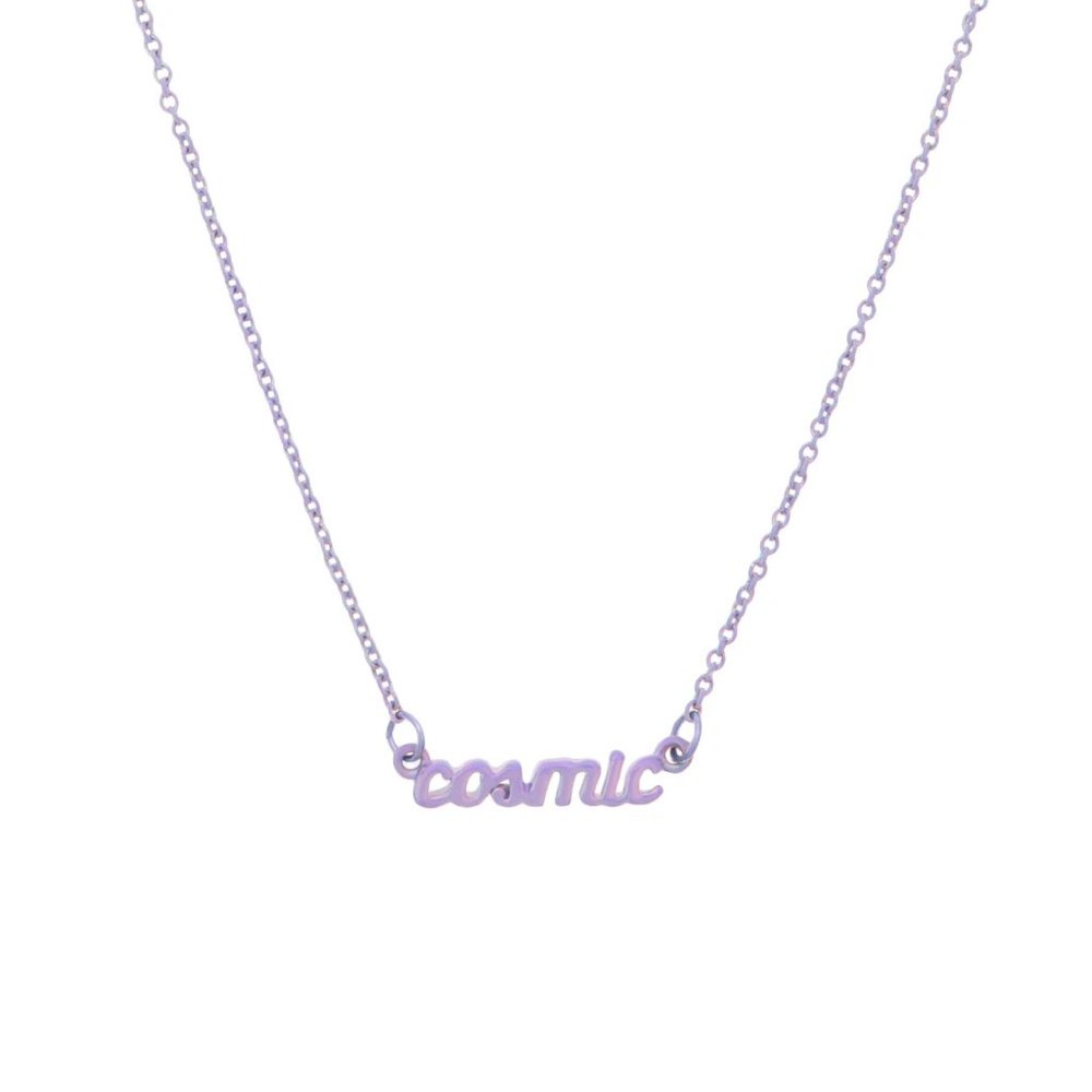 Me & Zena "Cosmic" Necklace in Lilac